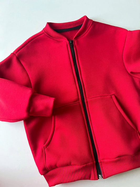 Jumper with zipper