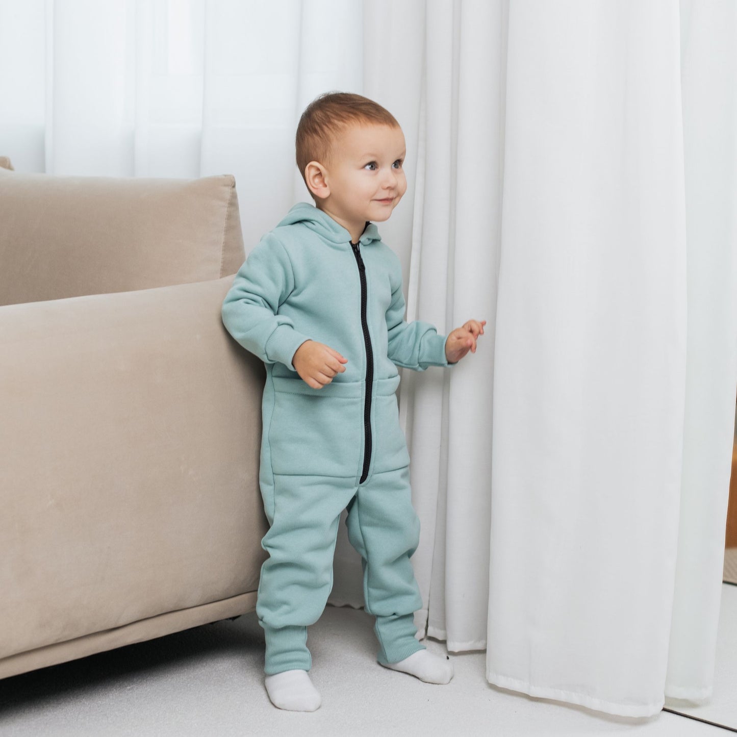 Romper with bear ears