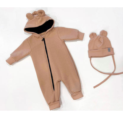 Romper with bear ears